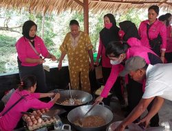 PEDULI KEMANUSIAAN POLRES BINJAI SIAPKAN DAPUR UMUM