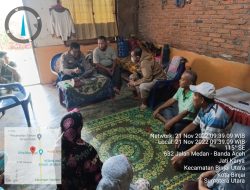 Personel Polsek Binjai Utara beserta babinsa melaksanakan penyelesaian masalah terhadap warga binaan serta menyampaikan pesan-pesan kamtibmas