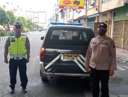 Pelaksanaan Patroli rutin yang dilaksanakan oleh Polsek Binjai Kota guna mengantisipasi terjadinya tindak pidana di lingkungan masyarakat
