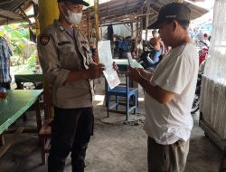 Pelaksanaan Ops Yustisi oleh Polsek Binjai Kota cegah penyebaran virus corona