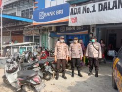 Pelaksanaan Operasi Yustisi oleh Polsek Binjai Barat guna Pencegahan Penyebaran Virus Corona