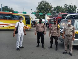 Patroli malam gabungan yang bersinggungan dengan Ops Yustisi yang dilaksanakan personel Polsek Binjai Timur