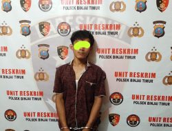 UNIT RESKRIM POLSEK BINJAI TIMUR POLRES BINJAI AMANKAN PELAKU CURANMOR