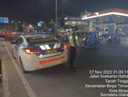 Kegiatan Personil Satlantas Polres Binjai Giat BLUE LIGHT PATROLI Menggunakan R2 & R4 dalam Rangka Antisipasi 3C ( Curas, Curat & Curanmor)