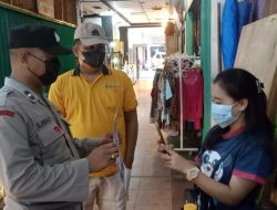 Pelaksanaan Ops Yustisi oleh Polsek Binjai Kota guna menyampaikan himbauan protokol kesehatan
