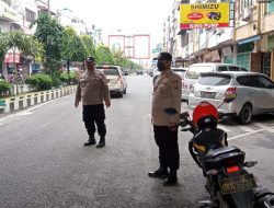 Patroli R4 dilaksanakan Polsek Binjai Kota guna mengamankan situasi kamtibmas