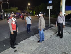 Giat patroli malam oleh Polsek Binjai Utara laksanakan himbauan mengamankan situasi kamtibmas di wilayah hukum Polsek Binjai Utara