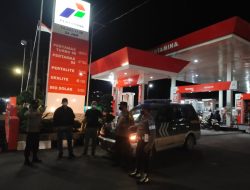 Giat patroli gabungan POlsek Binjai Utara dan Polsek Selesai guna mencegah terjadinya 3C (Curat, Curas Curanmor) dan kejahatan jalanan