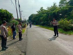 Kegaitan Ops Yustisi oleh Polsek Sei Bingei guna memberi himbauan pemerintah kepada masyarakat