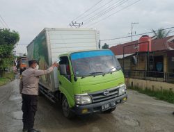 Ops Yutsisi dilaksanakan Polsek Binjai Barat guna mecegah terjadinya penambahan virus covid-19