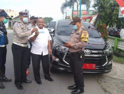 Giat Operasi Yustisi /Pendisiplinan Protokol Kesehatan serta K2YD dilaksanakan oleh Polsek Binjai Utara guna menurunkan angka virus covid-19