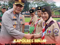 PEMKO BINJAI GELAR HUT PRAMUKA KE 61