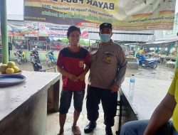 Personil Unit Samapta Polsek Binjai Barat melaksanakan patroli memberikan pembinaan kepada Premanisme