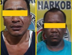 GENCAR BERANTAS NARKOBA SATRES NARKOBA POLRES BINJAI AMANKAN 2 TERDUGA DAN 41,68 GR SHABU