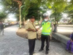 Ops Yustisi tentang Pencegahan Penyebaran Virus Corona dilaksanakan oleh Polsek Binjai Kota guna beri himbau kepada masyarakat agar tetap menjaga prokes