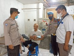 Ops Yustisi oleh Polsek Binjai Timur rutin melaksanakan pencegahan Penyebaran virus corona serta bagi masker gratis