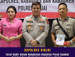 Acara pisah sambut pejabat polres binjai berjalan dengan penuh kekeluargaan