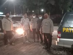 PATROLI BERSINGGUNGAN POLSEK BINJAI KOTA DAN POLSEK SEKITARNYA UNTUK CEGAH GANGGUAN KAMTIBMAS DAN KRIMINALITAS DI MALAM HARI