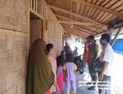 SAMBANGI WARGA LEWAT DDS, BHABINKAMTIBMAS POLSEK BINJAI POLRES BINJAI SAMPAIKAN HIMBAUAN KAMTIBMAS
