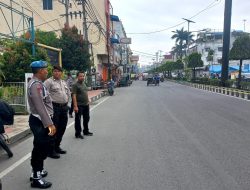SIE PROPAM POLRES BINJAI RUTIN PANTAU PELAKSANAKAAN GATUR PAGI , BERIKAN PELAYANAN PRIMA TERHADAP MASYARAKAT