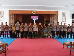 POLRES BINJAI MELAKSANAKAN APEL SINERGI BERSAMA INSTANSI TERKAIT