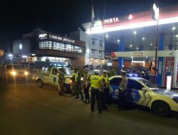PATROLI SKALA BESAR POLRES BINJAI BERSAMA INSTANSI TERKAIT CIPTAKAN SITUASI KAMTIBMAS