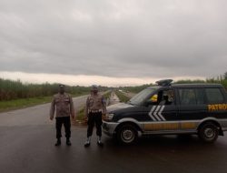 ANTISIPASI BALAP LIAR, KNALPOT BLONG DAN 3C GIAT KEGIATAN KEPOLISIAN RUTIN YANG DITINGKATKAN POLSEK BINJAI TIMUR LAKUKAN PATROLI SEPUTARAN JALAN BARU MAKALONA