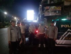 PATROLI BERSINGGUNGAN ANTAR POLSEK WILKUM POLRES BINJAI MONITORING KEWILAYAHAN CIPTA KONDISI AMAN KONDUSIF