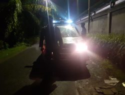 PATROLI BLUE LIGHT POLSEK BINJAI KOTA SASAR PEMUKIMAN WARGA
