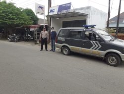 CEGAH GANGGUAN KAMTIBMAS DAN IMBAUAN PROTOKOL KESEHATAN POLSEK BINJAI KOTA LAKUKAN PATROLI RUTIN