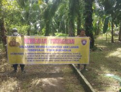 CEGAH KARHUTLA DI WILAYAH BINAAN, INI YANG DILAKUKAN BHABINKAMTIBMAS KEL. LIMAU MUNGKUR POLSEK BINJAI BARAT