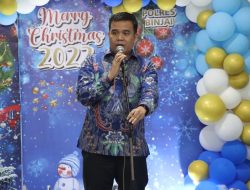 KELUARGA BESAR POLRES BINJAI MERAYAKAN PERAYAAN NATAL TAHUN 2022