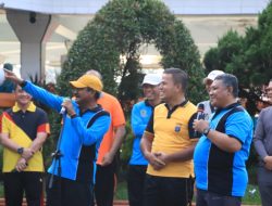 KEMENAG KOTA BINJAI AJAK GERAK JALAN KERUKUNAN PADA HARI AMAL BAKTI KE -77