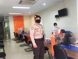 Unit Pam Obvit Polres Binjai laksanakan patroli sambang objek vital guna cegah terjadinya tindak pidana di wilayah hukum Polres Binjai