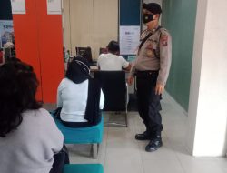 Giat pos padat pagi dilaksanakan oleh Sat Samapta Polres Binjai memantau arus lalin mencegah terjadinya gangguan Kamtibcarlantas