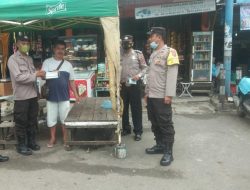 Giat pos padat pagi dilaksanakan oleh Sat Samapta Polres Binjai memantau arus lalu lintas cegah terjadinya gangguan Kamtibcarlantas