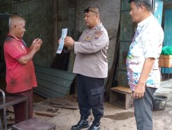 Polsek Binjai Kota Ops Yustisi laksanakan tentang cegah Penyebaran Virus Covid-19 guna beri himbau kepada masyarakat agar tetap menerapkan prokes