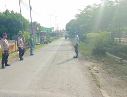 Pelaksanaan Polsek Binjai Kota Ops Yustisi laksanakan tentang Pencegahan Penyebaran Virus Covid-19 guna beri himbau kepada masyarakat agar menerapkan prokes