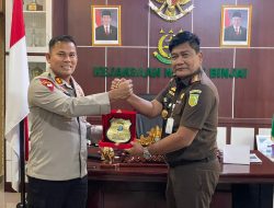 TINGKATKAN SINERGITAS, KAPOLRES BINJAI KUNJUNGI KEJAKSAAN NEGERI BINJAI