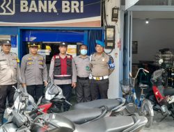 Patroli Roda empat yang dilaksanakan oleh Polsek Binjai Kota serta memberikan himbauan mengenai virus corona dan menerapkan prokes