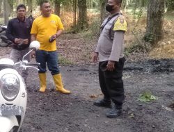 BHABINKAMTIBMAS DESA SELAYANG HIMBAUAN BAHAYA KARHUTLA