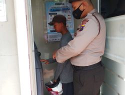 CEGAH AKSI KRIMINALITAS, PATROLI PAM OBVIT SAMAPTA POLRES BINJAI ATENSI GERAI ATM KANTOR PERBANKAN