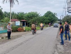 Pelaksanaan program Oprasi Yustisi dilaksanakan Polsek Sei Bingai pencegahan virus covid-19 serta bagi masker secara gratis kepada masyarakat