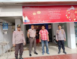 Polsek Binjai Kota laksanakan program  Patroli R4 serta memberikan himbauan mengenai virus corona dan menerapkan prokes