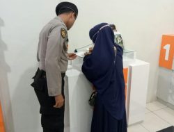 BERIKAN RASA AMAN BAGI NASABAH, PAM MELEKAT UNIT OBVIT SAT SAMAPTA  POLRES BINJAI