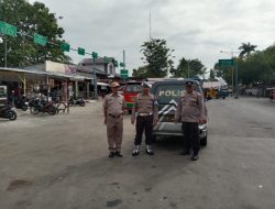 Polsek Binjai Timur melaksanakan Oprasi Yustisi serta upaya pencegahan Penyebaran virus corona