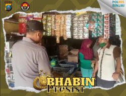BHABINKAMTIBMAS KELURAHAN SUKA MAJU AJAK WARGA PEDULI LINGKUNGAN TEMPAT TINGGAL