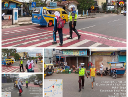 PEDULI KESELAMATAN MASYARAKAT ǀǀ INI YANG DILAKUKAN SATLANTAS POLRES BINJAI