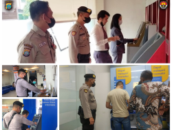 PENGAMAN MELEKAT PERBANKAN SAT SAMAPTA PAM OBVIT POLRES BINJAI