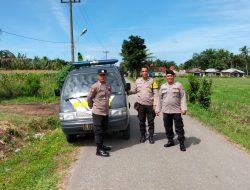Polsek Binjai Timur Unit Samapta rutin laksanakan Patroli dialogis R4 Dengan tujuan Untuk Antisipasi Gangguan Kamtibmas dan tindak pidana lainnya